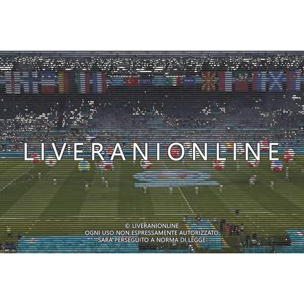 Campionato Europeo UEFA EURO 2020 gara d\'apertura TURCHIA vs ITALIA - 04/06/2021 - nella foto: cerimonia di apertura ©Claudio Zamagni/Agenzia Aldo Liverani s.a.s. during European UEFA Championship - UEFA Euro 2020 soccer match between Turkey and Italy at Olympic Stadium in Rome on June 11 2021 photo credit by Claudio Zamagni/Aldo Liverani Photo Agency/AGENZIA ALDO LIVERANI SAS