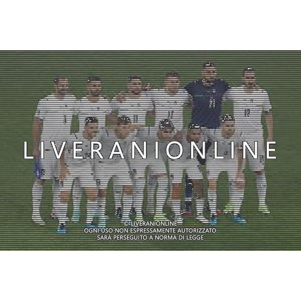 Campionato Europeo UEFA EURO 2020 gara d\'apertura TURCHIA vs ITALIA - 04/06/2021 - nella foto: formazione italia ©Claudio Zamagni/Agenzia Aldo Liverani s.a.s. during European UEFA Championship - UEFA Euro 2020 soccer match between Turkey and Italy at Olympic Stadium in Rome on June 11 2021 photo credit by Claudio Zamagni/Aldo Liverani Photo Agency/AGENZIA ALDO LIVERANI SAS