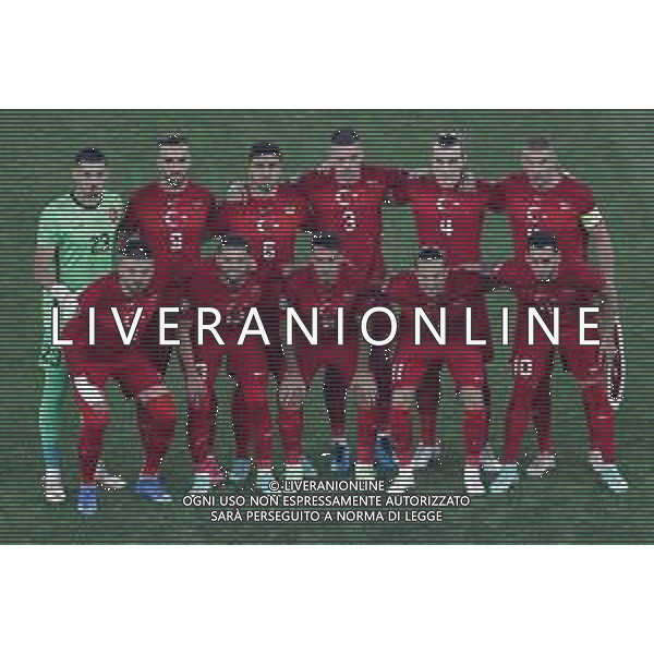 Campionato Europeo UEFA EURO 2020 gara d\'apertura TURCHIA vs ITALIA - 04/06/2021 - nella foto: formazione turchia ©Claudio Zamagni/Agenzia Aldo Liverani s.a.s. during European UEFA Championship - UEFA Euro 2020 soccer match between Turkey and Italy at Olympic Stadium in Rome on June 11 2021 photo credit by Claudio Zamagni/Aldo Liverani Photo Agency/AGENZIA ALDO LIVERANI SAS