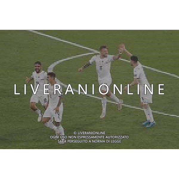 Campionato Europeo UEFA EURO 2020 gara d\'apertura TURCHIA vs ITALIA - 04/06/2021 - nella foto: esultanza italia dopo il goal di domenico berardi - autogol demiral ©Claudio Zamagni/Agenzia Aldo Liverani s.a.s. during European UEFA Championship - UEFA Euro 2020 soccer match between Turkey and Italy at Olympic Stadium in Rome on June 11 2021 photo credit by Claudio Zamagni/Aldo Liverani Photo Agency/AGENZIA ALDO LIVERANI SAS