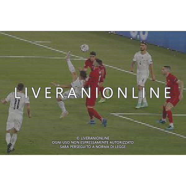 Campionato Europeo UEFA EURO 2020 gara d\'apertura TURCHIA vs ITALIA - 04/06/2021 - nella foto: rovesciata Immobile Ciro(Italia) ©Claudio Zamagni/Agenzia Aldo Liverani s.a.s. during European UEFA Championship - UEFA Euro 2020 soccer match between Turkey and Italy at Olympic Stadium in Rome on June 11 2021 photo credit by Claudio Zamagni/Aldo Liverani Photo Agency/AGENZIA ALDO LIVERANI SAS