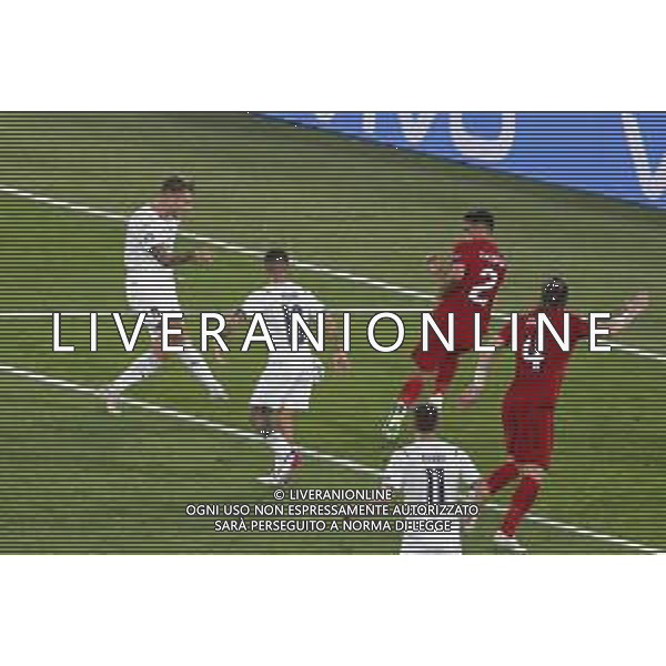 Campionato Europeo UEFA EURO 2020 gara d\'apertura TURCHIA vs ITALIA - 04/06/2021 - nella foto: goal Immobile Ciro(Italia) ©Claudio Zamagni/Agenzia Aldo Liverani s.a.s. during European UEFA Championship - UEFA Euro 2020 soccer match between Turkey and Italy at Olympic Stadium in Rome on June 11 2021 photo credit by Claudio Zamagni/Aldo Liverani Photo Agency/AGENZIA ALDO LIVERANI SAS