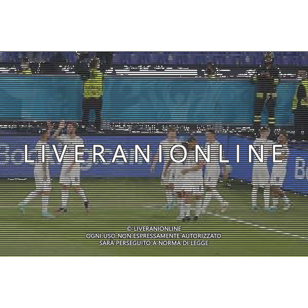 Campionato Europeo UEFA EURO 2020 gara d\'apertura TURCHIA vs ITALIA - 04/06/2021 - nella foto: esultanza italia dopo il goal ©Claudio Zamagni/Agenzia Aldo Liverani s.a.s. during European UEFA Championship - UEFA Euro 2020 soccer match between Turkey and Italy at Olympic Stadium in Rome on June 11 2021 photo credit by Claudio Zamagni/Aldo Liverani Photo Agency/AGENZIA ALDO LIVERANI SAS