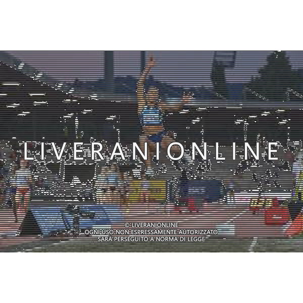 Guglielmii/LMedia - Wanda Diamond League 2021 - Golden Gala Pietro Mennea - Athletics Internationals 10 June 2021 - Asics Firenze Marathon Stadium, florence, Italy Photo showing: Maryna Bekh-Romanchuk (UKR) Women\'s Long Jump @Guglielmii/LMedia AG ALDO LIVERANI SAS