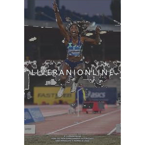 Guglielmii/LMedia - Wanda Diamond League 2021 - Golden Gala Pietro Mennea - Athletics Internationals 10 June 2021 - Asics Firenze Marathon Stadium, florence, Italy Photo showing: Caterine Ibarguen (COL) Women\'s Long Jump @Guglielmii/LMedia AG ALDO LIVERANI SAS