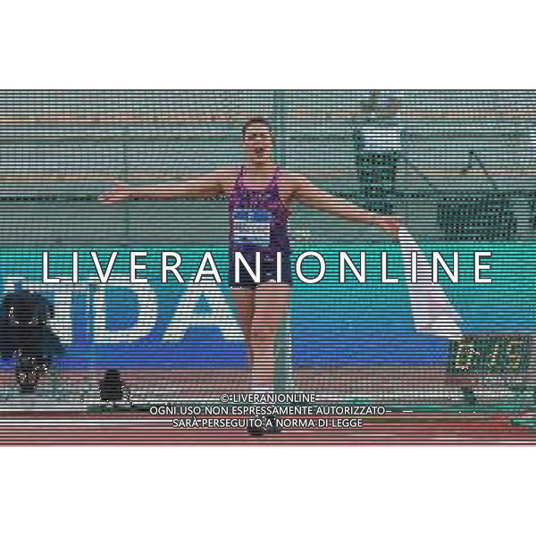 Guglielmii/LMedia - Wanda Diamond League 2021 - Golden Gala Pietro Mennea - Athletics Internationals 10 June 2021 - Asics Firenze Marathon Stadium, florence, Italy Photo showing: Sandra Perkovic (CRO) Women\'s Discus Throw celebrates @Guglielmii/LMedia AG ALDO LIVERANI SAS
