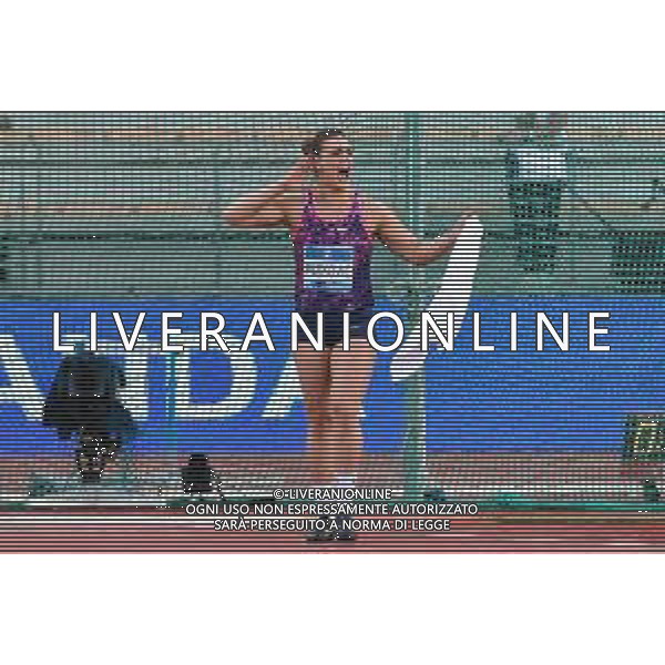 Guglielmii/LMedia - Wanda Diamond League 2021 - Golden Gala Pietro Mennea - Athletics Internationals 10 June 2021 - Asics Firenze Marathon Stadium, florence, Italy Photo showing: Sandra Perkovic (CRO) Women\'s Discus Throw celebrates @Guglielmii/LMedia AG ALDO LIVERANI SAS