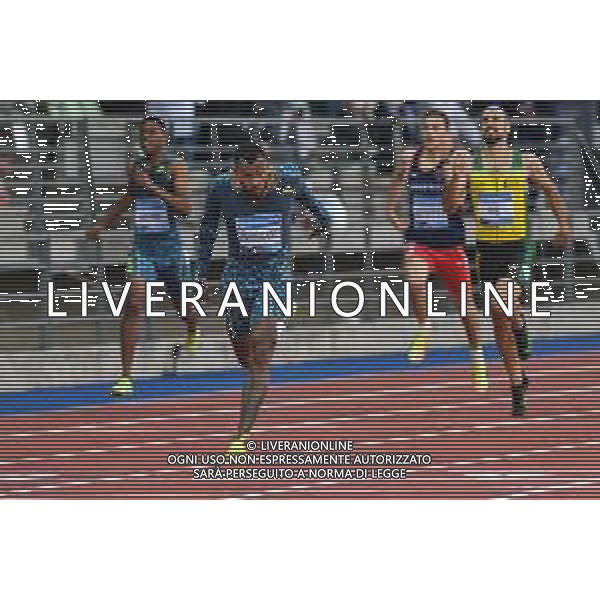 Guglielmii/LMedia - Wanda Diamond League 2021 - Golden Gala Pietro Mennea - Athletics Internationals 10 June 2021 - Asics Firenze Marathon Stadium, florence, Italy Photo showing: The arrival of Men\'s 400m @Guglielmii/LMedia AG ALDO LIVERANI SAS