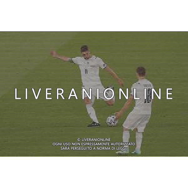 Campionato Europeo UEFA EURO 2020 gara d\'apertura TURCHIA vs ITALIA - 04/06/2021 - nella foto: Berardi Domenico(Italia) Barella Nicolo’(Italia) ©Claudio Zamagni/Agenzia Aldo Liverani s.a.s. during European UEFA Championship - UEFA Euro 2020 soccer match between Turkey and Italy at Olympic Stadium in Rome on June 11 2021 photo credit by Claudio Zamagni/Aldo Liverani Photo Agency/AGENZIA ALDO LIVERANI SAS