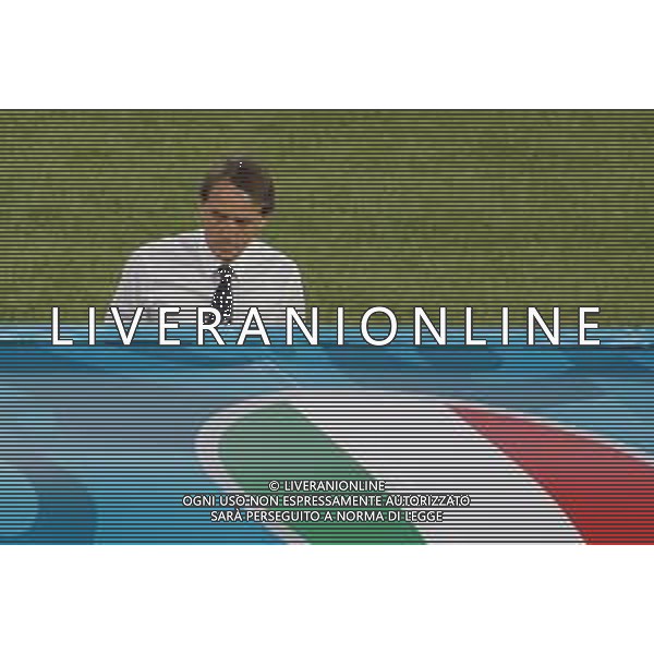 Campionato Europeo UEFA EURO 2020 gara d\'apertura TURCHIA vs ITALIA - 04/06/2021 - nella foto: Mister Roberto Mancini(Italia) ©Claudio Zamagni/Agenzia Aldo Liverani s.a.s. Mister Roberto Mancini(Italia)during European UEFA Championship - UEFA Euro 2020 soccer match between Turkey and Italy at Olympic Stadium in Rome on June 11 2021 photo credit by Claudio Zamagni/Aldo Liverani Photo Agency/AGENZIA ALDO LIVERANI SAS