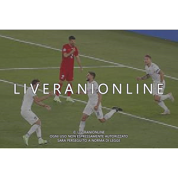 Campionato Europeo UEFA EURO 2020 gara d\'apertura TURCHIA vs ITALIA - 04/06/2021 - nella foto: esultanza Berardi Domenico(Italia)dopo il goal ©Claudio Zamagni/Agenzia Aldo Liverani s.a.s. Berardi Domenico(Italia)celebrates after scoring a goal during European UEFA Championship - UEFA Euro 2020 soccer match between Turkey and Italy at Olympic Stadium in Rome on June 11 2021 photo credit by Claudio Zamagni/Aldo Liverani Photo Agency/AGENZIA ALDO LIVERANI SAS