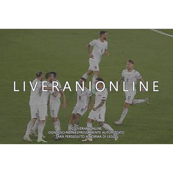 Campionato Europeo UEFA EURO 2020 gara d\'apertura TURCHIA vs ITALIA - 04/06/2021 - nella foto: esultanza italia dopo il goal Berardi Domenico ©Claudio Zamagni/Agenzia Aldo Liverani s.a.s. italy celebrates after scoring a goal during European UEFA Championship - UEFA Euro 2020 soccer match between Turkey and Italy at Olympic Stadium in Rome on June 11 2021 photo credit by Claudio Zamagni/Aldo Liverani Photo Agency/AGENZIA ALDO LIVERANI SAS