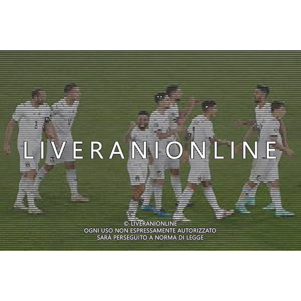 Campionato Europeo UEFA EURO 2020 gara d\'apertura TURCHIA vs ITALIA - 04/06/2021 - nella foto: esultanza Italia dopo il goal Berardi Domenico ©Claudio Zamagni/Agenzia Aldo Liverani s.a.s. italy celebrates after scoring a goal during European UEFA Championship - UEFA Euro 2020 soccer match between Turkey and Italy at Olympic Stadium in Rome on June 11 2021 photo credit by Claudio Zamagni/Aldo Liverani Photo Agency/AGENZIA ALDO LIVERANI SAS