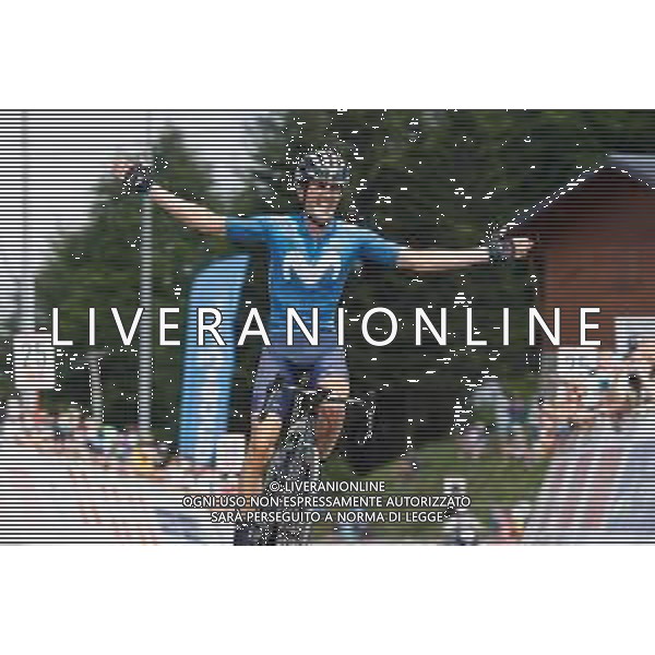 12-06-2021 La Route D\'occitanie; Tappa 03 Pierrefitte Nestalas - Le Mourtis; 2021, Movistar; Pedrero Lopez, Antonio; Le Mourtis; ©SIROTTI /AGENZIA ALDO LIVERANI SAS