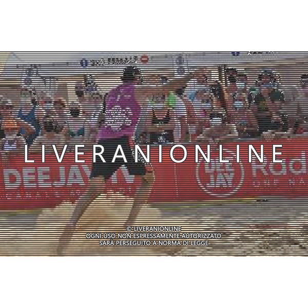 Bonapaceo/LMedia - Beach Volley Marathon (day2) - Beach Volley 12 giugno 2021 - Bibione, Bibione, Italia Nella foto: Fabrizio Manni @Bonapaceo/LMedia/AGENZIA ALDO LIVERANI SAS