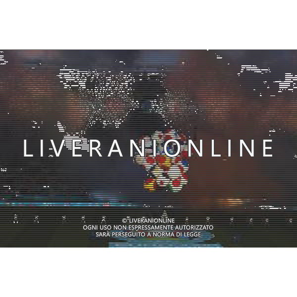 Campionato Europeo UEFA EURO 2020 gara d\'apertura TURCHIA vs ITALIA - 04/06/2021 - nella foto: cerimonia di apertura ©Claudio Zamagni/Agenzia Aldo Liverani s.a.s. opening ceremony during European UEFA Championship - UEFA Euro 2020 soccer match between Turkey and Italy at Olympic Stadium in Rome on June 11 2021 photo credit by Claudio Zamagni/Aldo Liverani Photo Agency/AGENZIA ALDO LIVERANI SAS