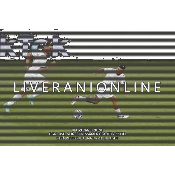 Campionato Europeo UEFA EURO 2020 gara d\'apertura TURCHIA vs ITALIA - 04/06/2021 - nella foto: Leonardo spinazzola e lorenzo insigne ©Claudio Zamagni/Agenzia Aldo Liverani s.a.s. during European UEFA Championship - UEFA Euro 2020 soccer match between Turkey and Italy at Olympic Stadium in Rome on June 11 2021 photo credit by Claudio Zamagni/Aldo Liverani Photo Agency/AGENZIA ALDO LIVERANI SAS