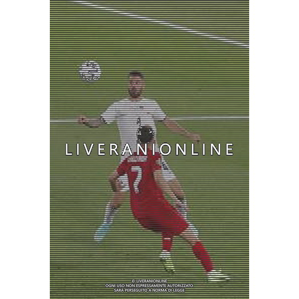 Campionato Europeo UEFA EURO 2020 gara d\'apertura TURCHIA vs ITALIA - 04/06/2021 - nella foto: Spinazzola Leonardo(Italia) Cengiz Under(Turchia) ©Claudio Zamagni/Agenzia Aldo Liverani s.a.s. Spinazzola Leonardo(Italia) Cengiz Ünder(Turchia) during European UEFA Championship - UEFA Euro 2020 soccer match between Turkey and Italy at Olympic Stadium in Rome on June 11 2021 photo credit by Claudio Zamagni/Aldo Liverani Photo Agency/AGENZIA ALDO LIVERANI SAS