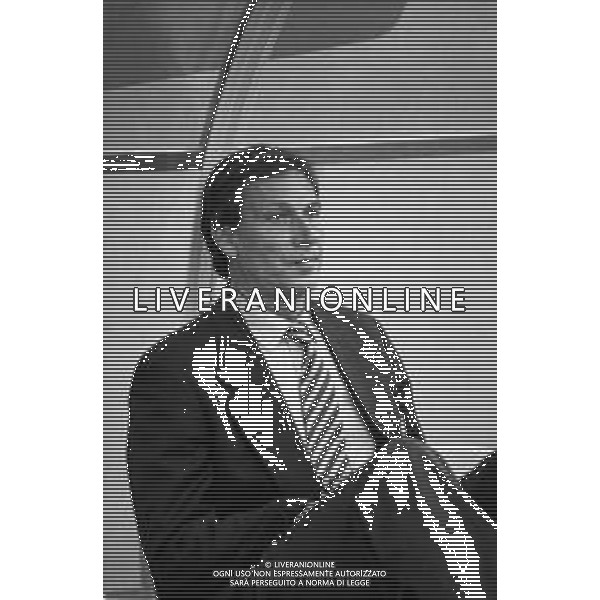RETROSPETTIVA ZDENEK ZEMAN ALLENATORE DELLA LAZIO CAMPIONATO CALCIO SERIE A - 1995 NELLA FOTO SEDUTO IN PANCHINA ©Archivio Giovanni Liverani/AGENZIA ALDO LIVERANI SAS
