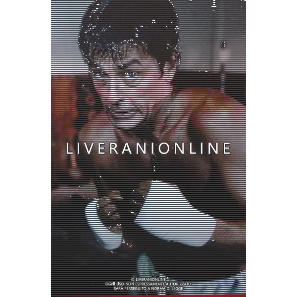Alain Delon nel film Parole Du Flic archivio Giovanni liverani / AgAldo liverani