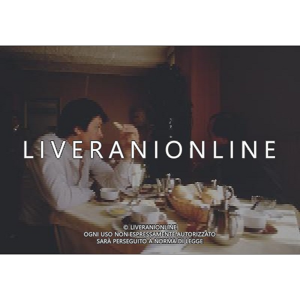 Alain Delon ad Aosta (incidente a Mirelle Darc ) archivio Giovanni liverani / AgAldo liverani