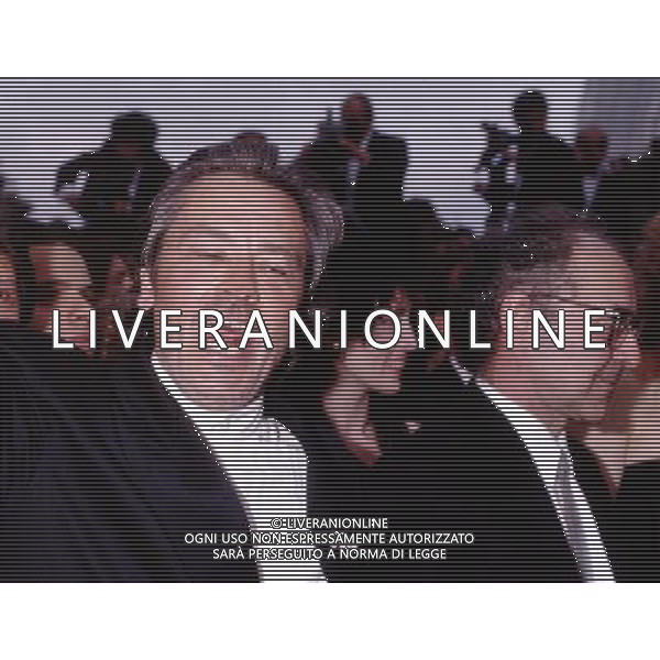 Alain Delon con la Jean Luc Goddard archivio Giovanni liverani / AgAldo liverani