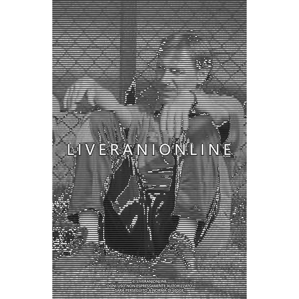 RETROSPETTIVA ZDENEK ZEMAN ALLENATORE DELLA LAZIO CAMPIONATO CALCIO SERIE A - 1995-1996 NELLA FOTO DURANTE UNA SEDUTA DI ALLENAMENTO ©Archivio Giovanni Liverani/AGENZIA ALDO LIVERANI SAS