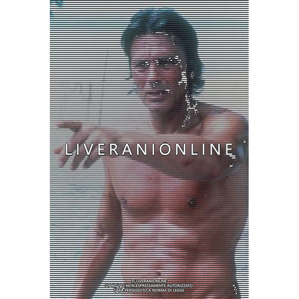 Alain Delon nel film Parole Du Flic archivio Giovanni liverani / AgAldo liverani