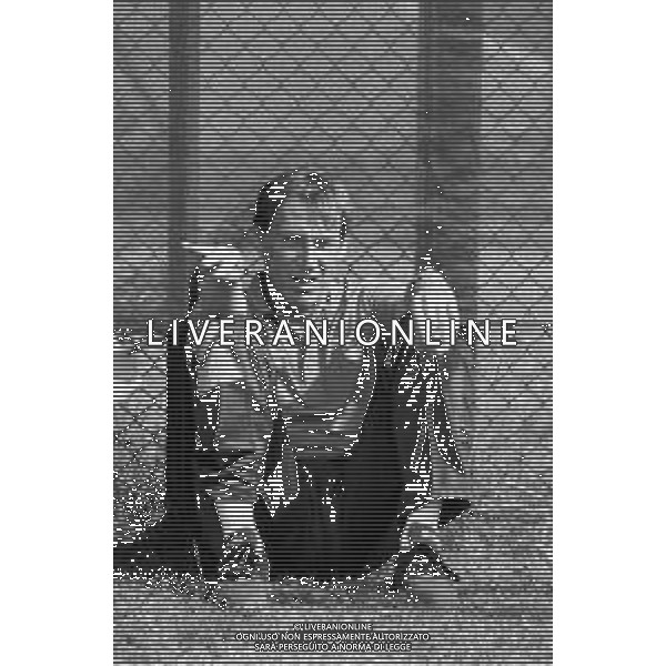 RETROSPETTIVA ZDENEK ZEMAN ALLENATORE DELLA LAZIO CAMPIONATO CALCIO SERIE A - 1995-1996 NELLA FOTO DURANTE UNA SEDUTA DI ALLENAMENTO ©Archivio Giovanni Liverani/AGENZIA ALDO LIVERANI SAS