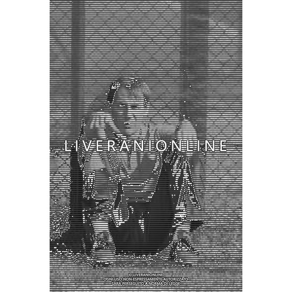 RETROSPETTIVA ZDENEK ZEMAN ALLENATORE DELLA LAZIO CAMPIONATO CALCIO SERIE A - 1995-1996 NELLA FOTO DURANTE UNA SEDUTA DI ALLENAMENTO ©Archivio Giovanni Liverani/AGENZIA ALDO LIVERANI SAS
