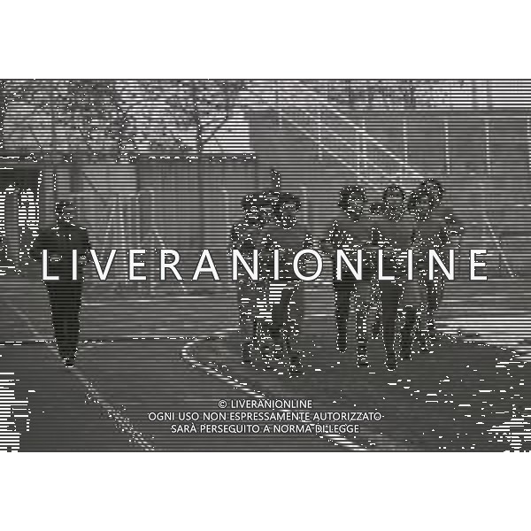 1972 CESENA-ALLENAMENTO CESENA CALCIO NELLA FOTO LUIGI RADICE ALLENATORE CESENA CALCIO AG ALDO LIVERANI SAS