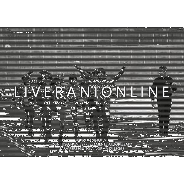 1972 CESENA-ALLENAMENTO CESENA CALCIO NELLA FOTO ALLENAMENTO CESENA CALCIO AG ALDO LIVERANI SAS