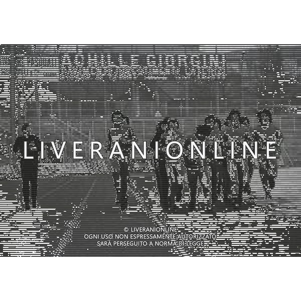 1972 CESENA-ALLENAMENTO CESENA CALCIO NELLA FOTO LUIGI RADICE ALLENATORE CESENA CALCIO AG ALDO LIVERANI SAS
