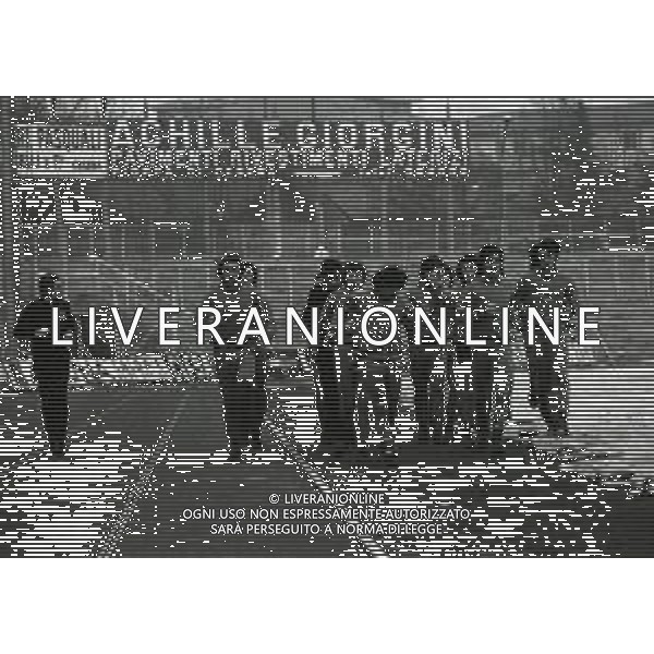 1972 CESENA-ALLENAMENTO CESENA CALCIO NELLA FOTO LUIGI RADICE ALLENATORE CESENA CALCIO AG ALDO LIVERANI SAS