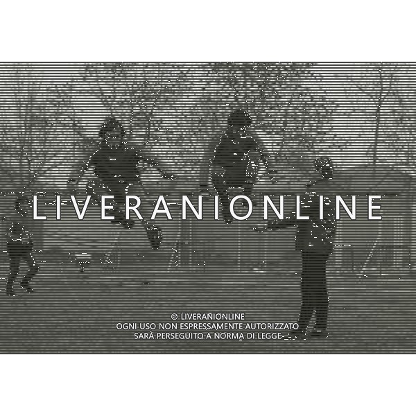 1972 CESENA-ALLENAMENTO CESENA CALCIO NELLA FOTO LUIGI RADICE ALLENATORE CESENA CALCIO AG ALDO LIVERANI SAS