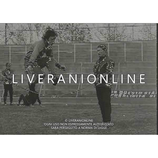 1972 CESENA-ALLENAMENTO CESENA CALCIO NELLA FOTO LUIGI RADICE E ARIEDO BRAIDA AG ALDO LIVERANI SAS