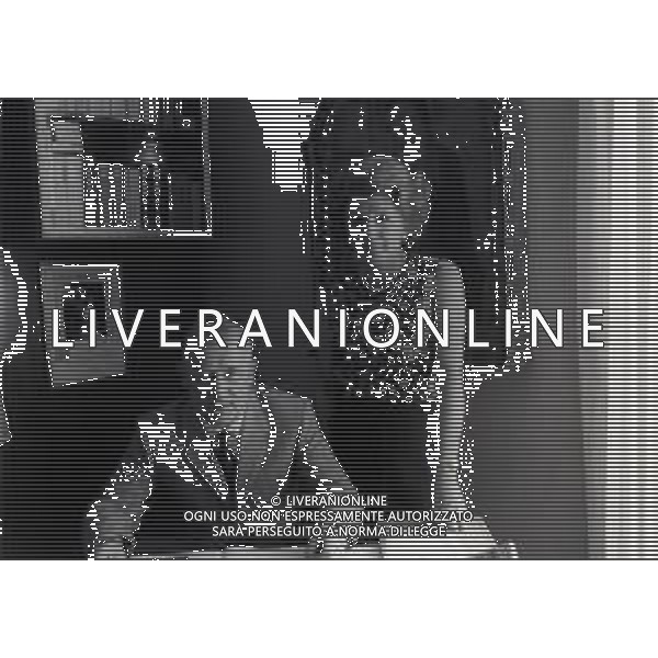 RETROSPETTIVA IVANOE FRAIZZOLI PRESIDENTE INTER CALCIO E INDUSTRIALE NELLA FOTO IVANOE FRAIZZOLI CON LA MOGLIE RENATA PRESIDENTE INTER NELL\'ANNO 1969 A MILANO AG ALDO LIVERANI SAS