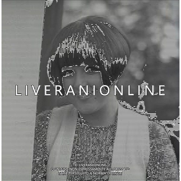 RETROSPETTIVA ORIETTA BERTI CANTANTE NELLA FOTO ORIETTA BERTI A MONTECCHIO NELLA SUA CASA NELL\'ANNO 1968 AG ALDO LIVERANI SAS 