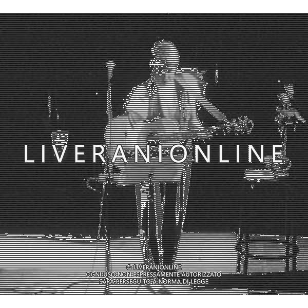 RETROSPETTIVA JOAN BAEZ CANTANTE IN CONCERTO NELL\'ANNO 1990 ©Archivio Giovanni Liverani / AGENZIA ALDO LIVERANI SAS