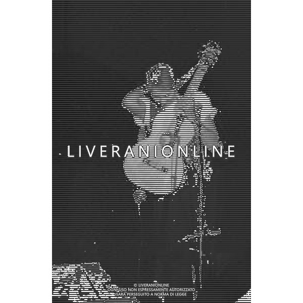RETROSPETTIVA JOAN BAEZ CANTANTE IN CONCERTO NELL\'ANNO 1990 ©Archivio Giovanni Liverani / AGENZIA ALDO LIVERANI SAS