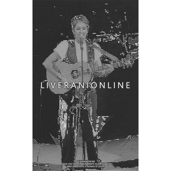 RETROSPETTIVA JOAN BAEZ CANTANTE IN CONCERTO NELL\'ANNO 1990 ©Archivio Giovanni Liverani / AGENZIA ALDO LIVERANI SAS