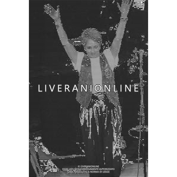 RETROSPETTIVA JOAN BAEZ CANTANTE IN CONCERTO NELL\'ANNO 1990 ©Archivio Giovanni Liverani / AGENZIA ALDO LIVERANI SAS