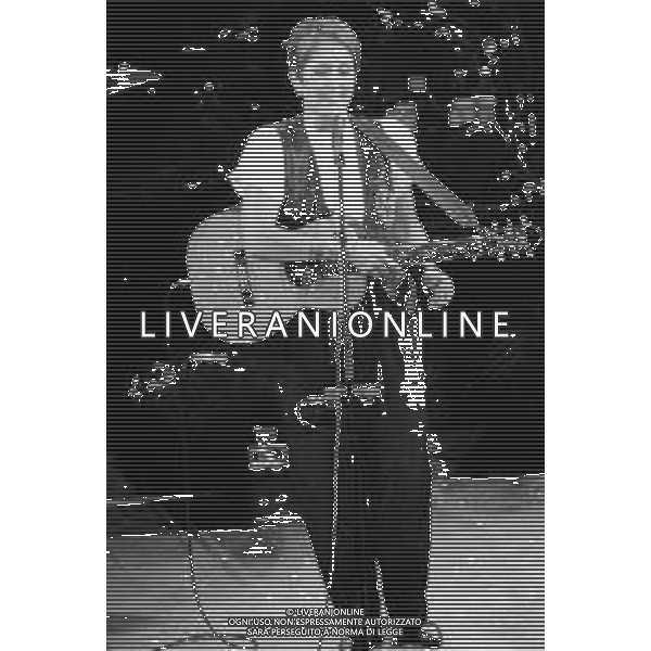 RETROSPETTIVA JOAN BAEZ CANTANTE IN CONCERTO NELL\'ANNO 1990 ©Archivio Giovanni Liverani / AGENZIA ALDO LIVERANI SAS