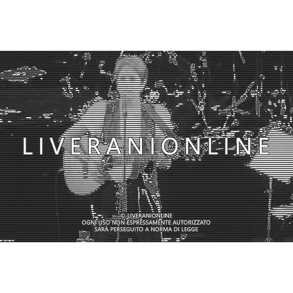 RETROSPETTIVA JOAN BAEZ CANTANTE IN CONCERTO NELL\'ANNO 1990 ©Archivio Giovanni Liverani / AGENZIA ALDO LIVERANI SAS