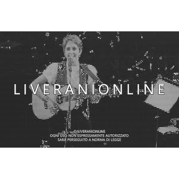 RETROSPETTIVA JOAN BAEZ CANTANTE IN CONCERTO NELL\'ANNO 1990 ©Archivio Giovanni Liverani / AGENZIA ALDO LIVERANI SAS