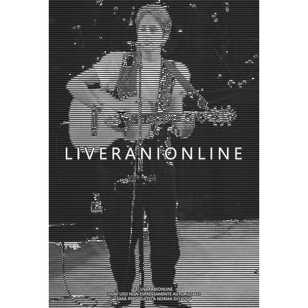RETROSPETTIVA JOAN BAEZ CANTANTE IN CONCERTO NELL\'ANNO 1990 ©Archivio Giovanni Liverani / AGENZIA ALDO LIVERANI SAS