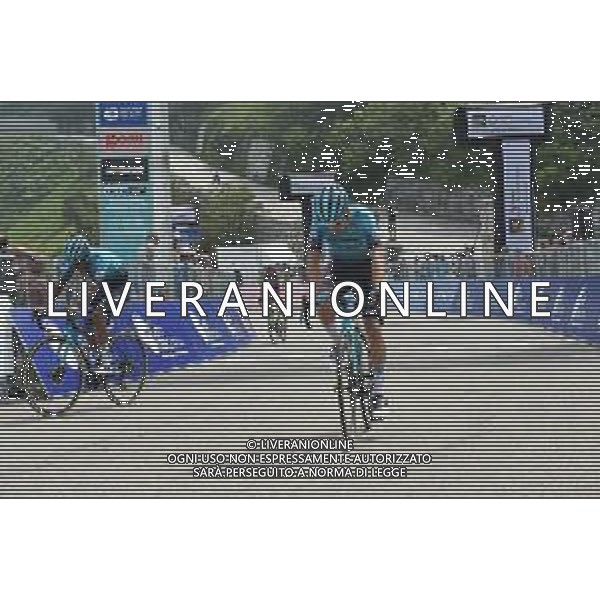 16-06-2021 Adriatica - Ionica Race; Tappa 02 Vittorio Veneto - Monte Grappa; 2021, Astana - Premier Tech; Pronskiy, Vadim; Kudus, Merhawi; ©SIROTTI/AGENZIA ALDO LIVERANI SAS