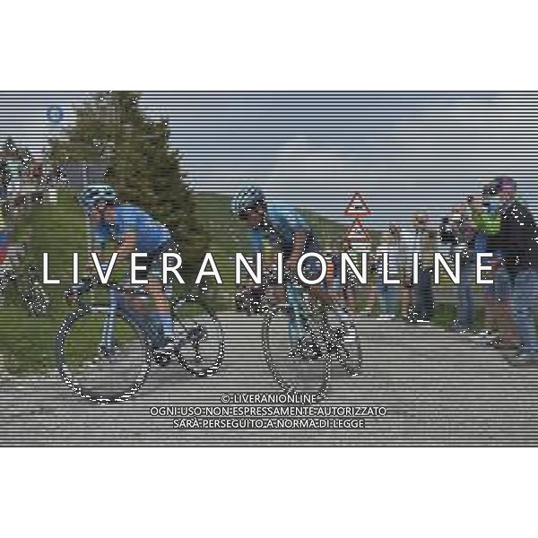 16-06-2021 Adriatica - Ionica Race; Tappa 02 Vittorio Veneto - Monte Grappa; 2021, Eolo - Kometa; 2021, Astana - Premier Tech; Fortunato, Lorenzo; Kudus, Merhawi; ©SIROTTI/AGENZIA ALDO LIVERANI SAS
