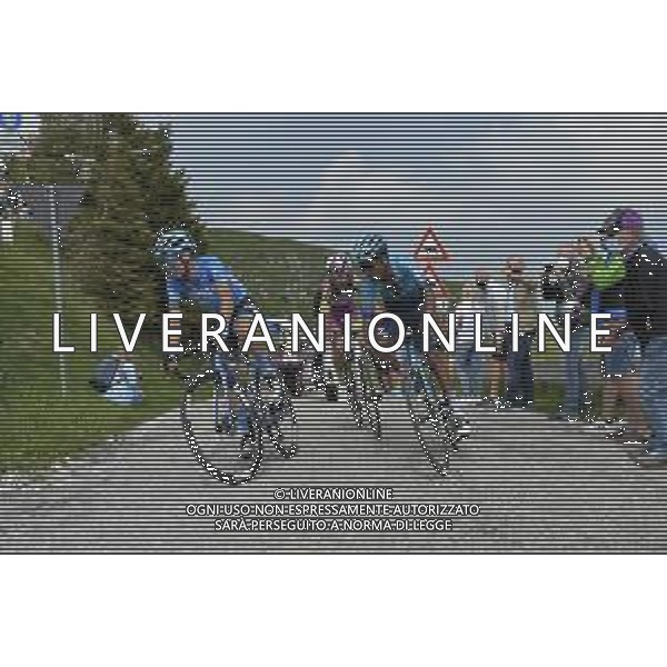 16-06-2021 Adriatica - Ionica Race; Tappa 02 Vittorio Veneto - Monte Grappa; 2021, Eolo - Kometa; 2021, Bardiani - Csf Faizane; 2021, Astana - Premier Tech; Fortunato, Lorenzo; Carboni, Giovanni; Kudus, Merhawi; ©SIROTTI/AGENZIA ALDO LIVERANI SAS