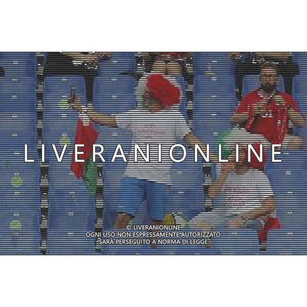 Campionato Europeo UEFA EURO 2020 gara del gruppo A ITALIA vs SVIZZERA del 16/06/2021 - nella foto: tifosi italia ©Claudio Zamagni/Agenzia Aldo Liverani s.a.s. during European UEFA Championship - UEFA Euro 2020 soccer match between Italy and Switzerland Olympic Stadium in Rome on June 16 2021 photo credit by Claudio Zamagni/Aldo Liverani Photo Agency/AGENZIA ALDO LIVERANI SAS